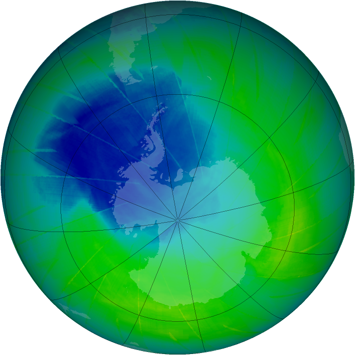 Ozone Map 2009-11-24